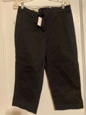 Talbots Black Capris Pants